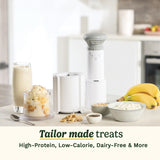 Desserts glacés personnalisés préparés avec le Cuisinart Freeze Wand selon les goûts et préférences de chacun.