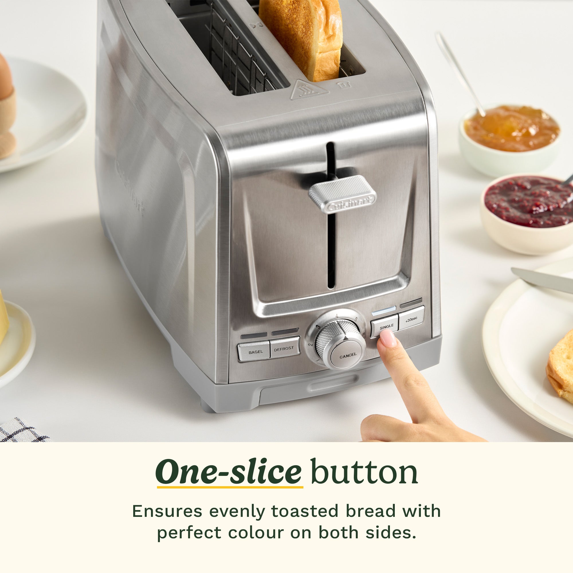 Levier High-Lift QuickView™ du grille-pain Cuisinart